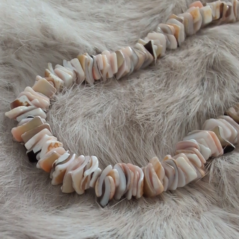Natural Shell Necklace - Picture 2 of 3